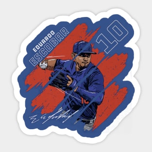 Eduardo Escobar New York M Stripes Sticker